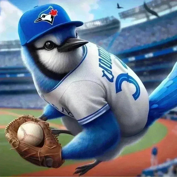 💟Toronto Blue Jays Red Canada Day Tshirt - Picture 10 of 16